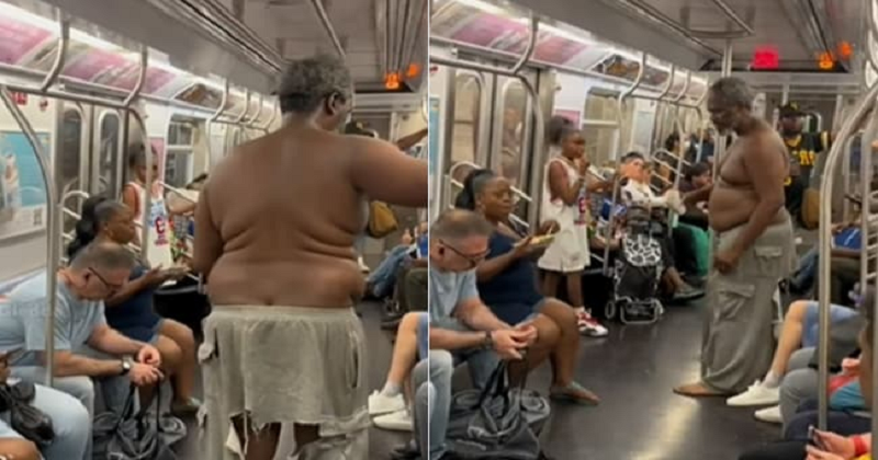 આ વ્યક્તિને ‘ના’ સંભાળવું નથી ગમતું, ચાલતી મેટ્રો ટ્રેનમાં આ મહિલા સાથે કર્યું આવું – જુઓ વિડિયો